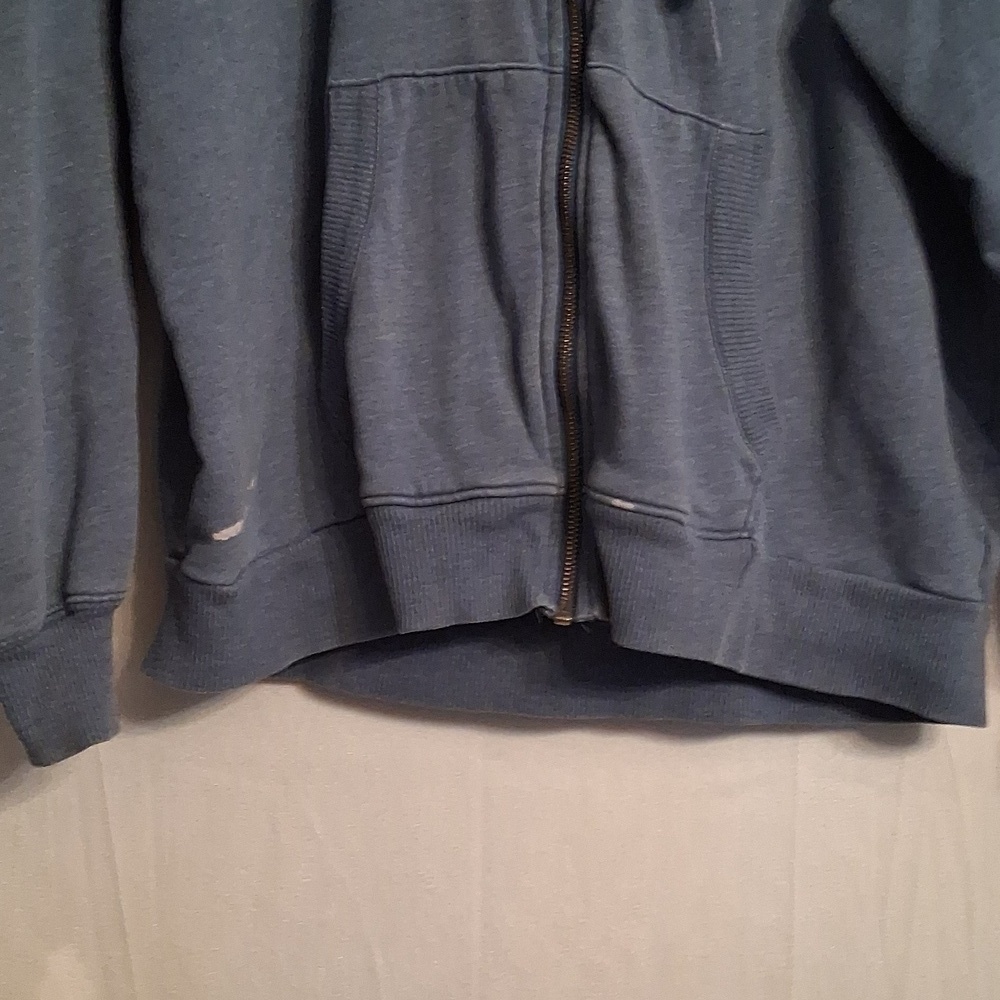 American Eagle Zip Up Hooded Sweatshirt Size Small - Picture 3 of 10